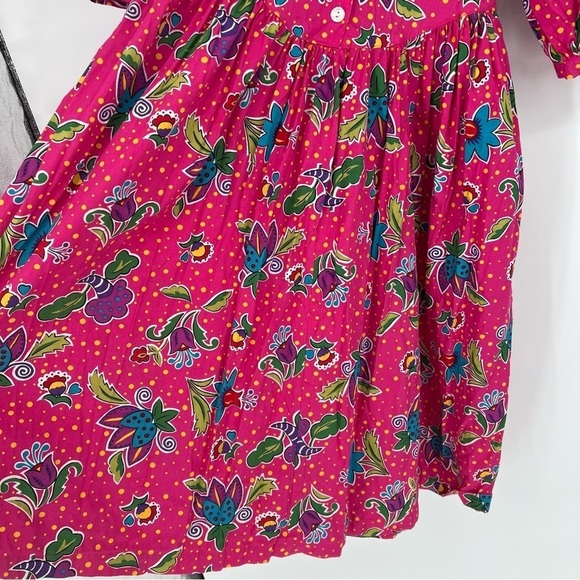 Hanna Andersson Beautiful Peter Pan Collar Encanto Look Dress - Picture 7 of 10